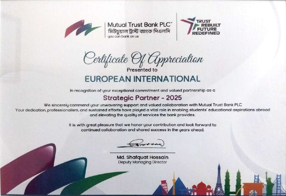 Elite Partner Recognition
